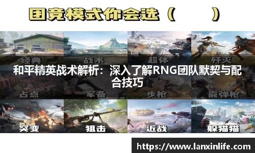 和平精英战术解析：深入了解RNG团队默契与配合技巧